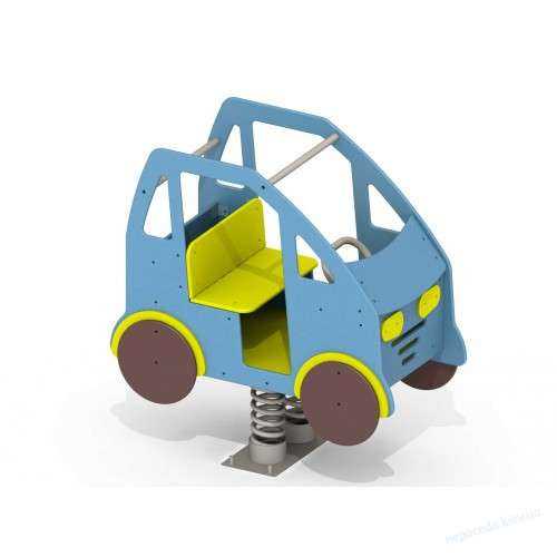 Детские уличные качели на пружине Автомобиль K31