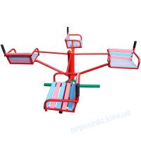 Карусель детская на 4 места Комета
