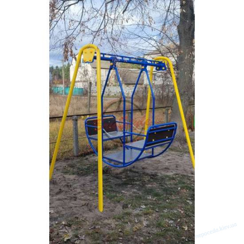 Детская качеля с люлькой Лодочка для улицы, фото 1
