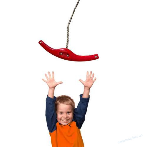 Канатна дорога дитячий Зіп Лайн WCG (Zip Line) L + гойдалка TARZAN, фото 4