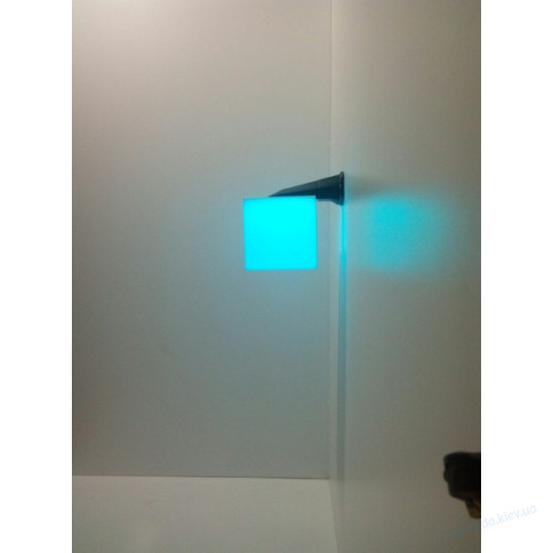 Настенный светильник Куб 20х20см с RGB подсветкой, фото 5