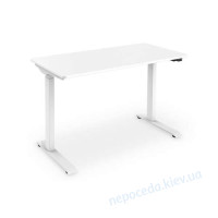 Стол DIGITUS Electric сменная высота 73-123cm белый эргономичный