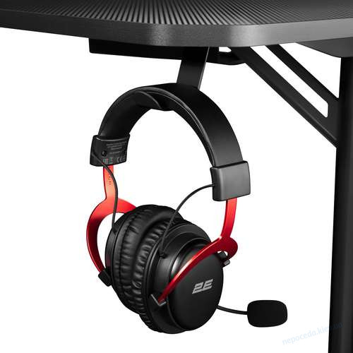 Стол компьютерный 2E GAMING OTOROSHI 120х60x75см черный, фото 5