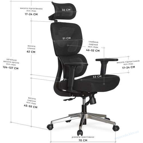 Геймерское кресло Mealux D1 Air Fabric Black, фото 1
