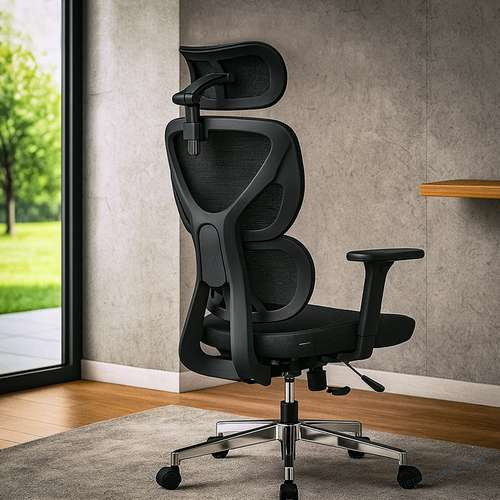 Геймерское кресло Mealux D1 Air Fabric Black, фото 10