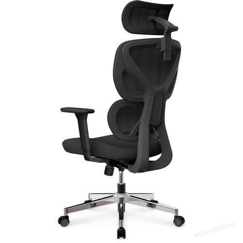 Геймерское кресло Mealux D1 Air Fabric Black, фото 7