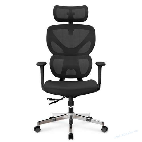 Геймерское кресло Mealux D1 Air Fabric Black, фото 8
