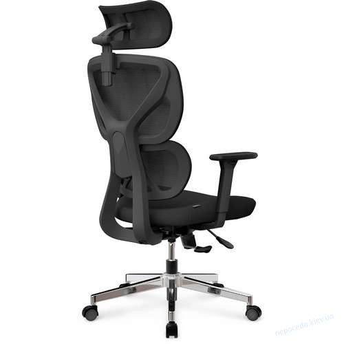Геймерское кресло Mealux D1 Air Fabric Black, фото 9