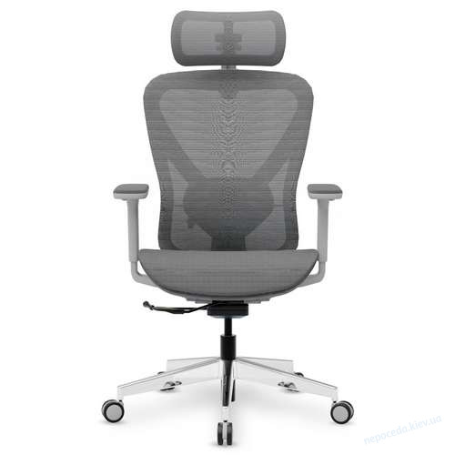 Геймерское кресло Mealux Q1 Air Grey, фото 4