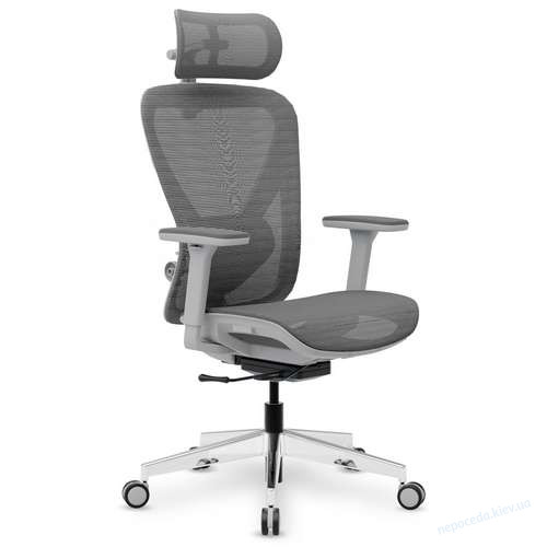Геймерское кресло Mealux Q1 Air Grey, фото 6