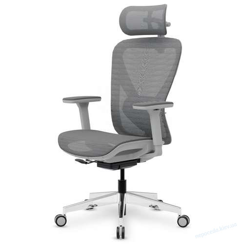 Геймерское кресло Mealux Q1 Air Grey, фото 9