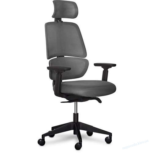 Крісло Mealux Leo Air Plus Grey/Blue, фото 5