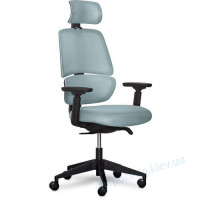 Крісло Mealux Leo Air Plus Grey/Blue