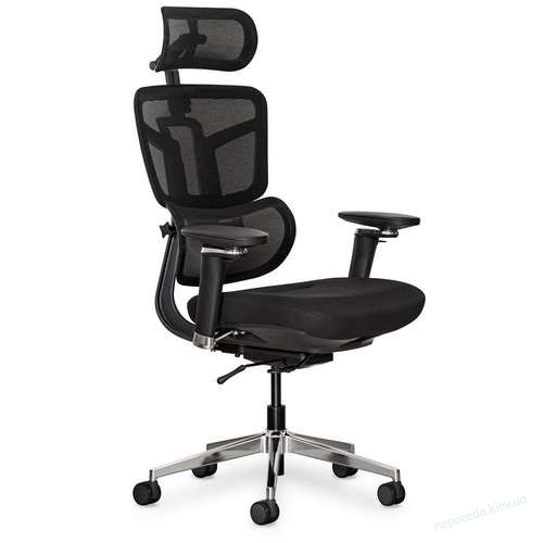 Крісло Mealux S4 Air Fabric Grey, фото 14