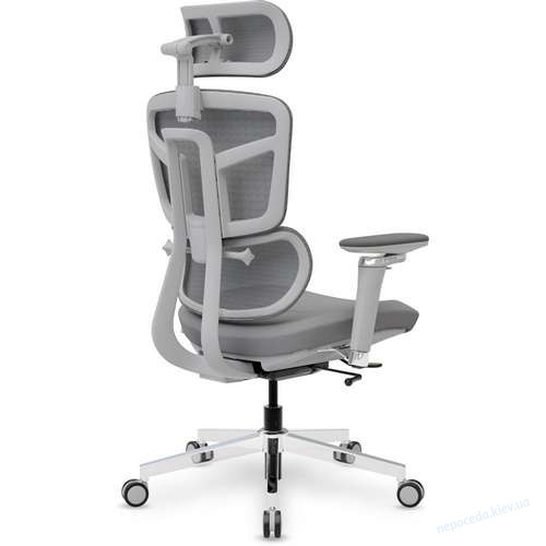 Крісло Mealux S4 Air Fabric Grey, фото 8