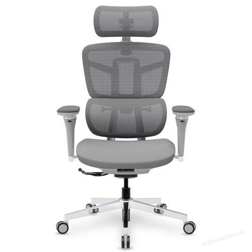 Крісло Mealux S4 Air Fabric Grey, фото 9