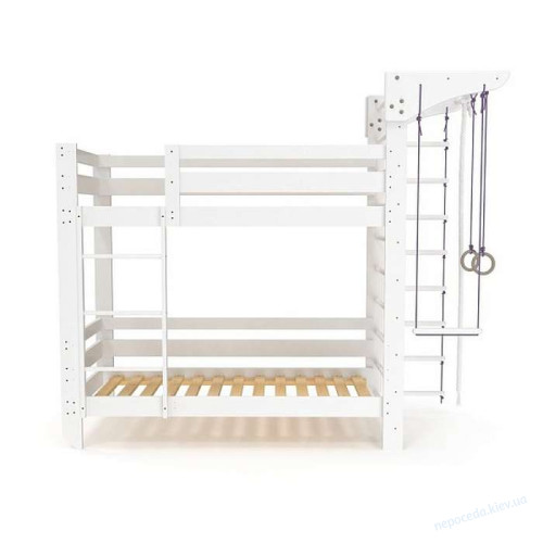 Двоярусне дитяче спортивне ліжко (babyson 10) 80x190см, фото 3