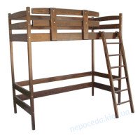 Кровать чердак Сновы коричневая 160-70см