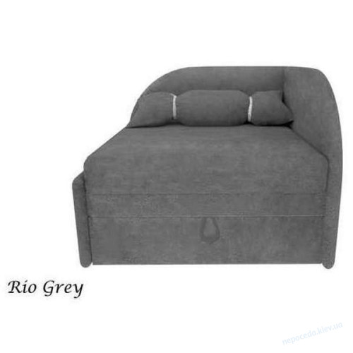 Крісло-ліжко Allure Grey розкладне дитяче, фото 1