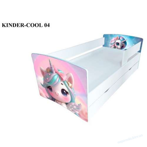 Кровать детская Kinder-Cool с ящиком Фея с единорожкой, фото 5