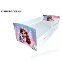 Кровать детская Kinder-Cool с ящиком Фея с единорожкой 1700*800 мм