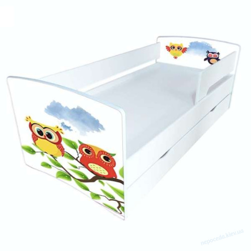 Детская кровать Kinder-Cool Зайки с ящиком, фото 3