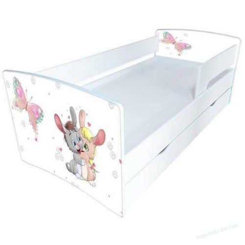 Детские кровати Kinder-Cool с защитными бортиками и выдвижным ящиком, фото 4