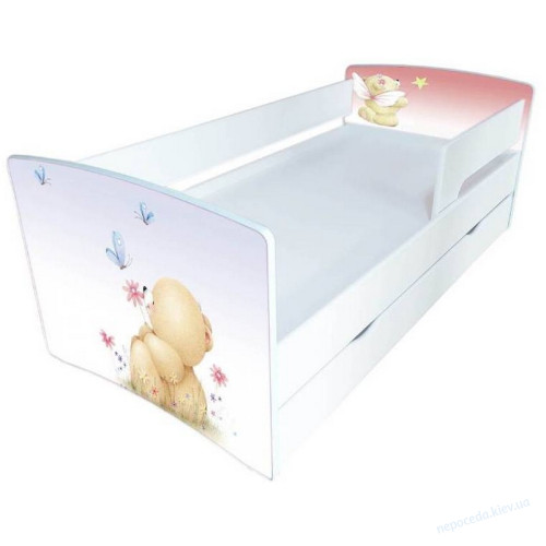 Детские кровати Kinder-Cool с защитными бортиками и выдвижным ящиком