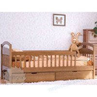 Кровать детская с перегородками и ящиками "Арина"