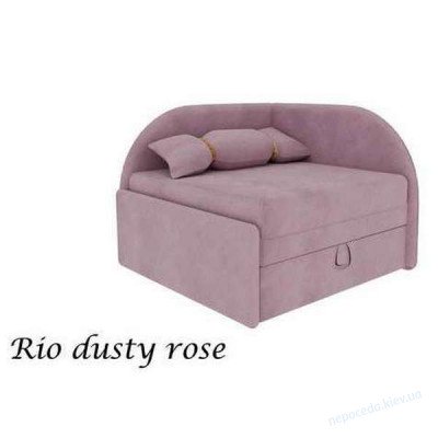 Дитяче розкладне крісло-ліжко Allure Dusty Rose для дівчинки
