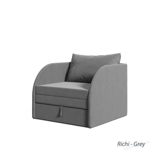Крісло розкладне дитяче Richi Grey в невелику кімнату, фото 1
