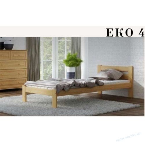 Деревянная кровать детская Эко №4 200*90 см, фото 4
