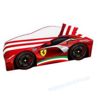 Машинка кровать для мальчика Ferrari Элит 70x150 + матрас