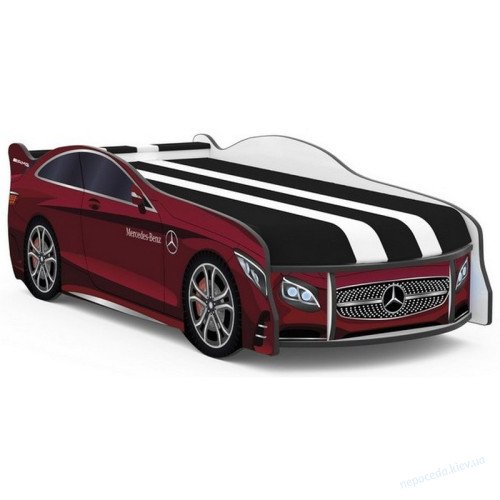 Детская кровать машина SPACE Mercedes-BENZ красная