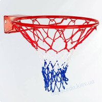 Баскетбольное кольцо 45см с сеткой 