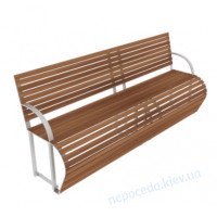 Лавочка Мерси со спинкой