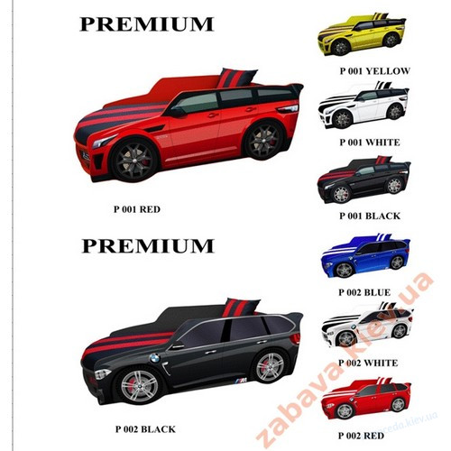 Кровать машина Джип серии PREMIUM 1800 800 мм + мягкий спойлер, фото 4