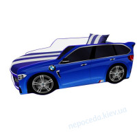 Кровать машина BMW с матрасом для мальчика