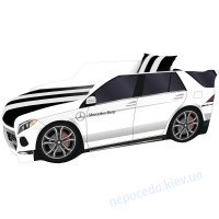 Кровать машина Мерседес (MERCEDES Premium) белая 180*80см