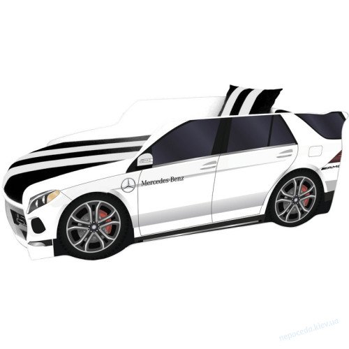 Кровать машина Мерседес (MERCEDES Premium) белая