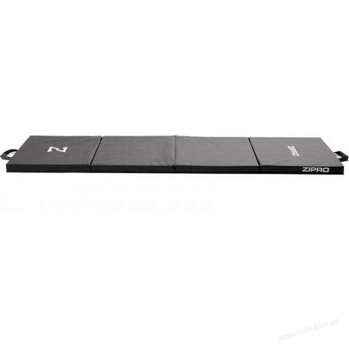 Мат гимнастический Zipro 180х60х4 см черный, фото 5