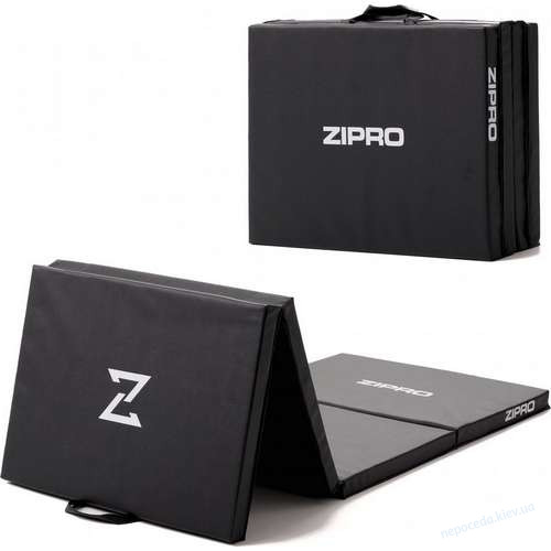 Мат гимнастический Zipro 180х60х4 см черный