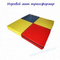 Ігровий мат Трансформер 100х100х10 см розбірний