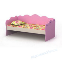 Кровать со спинкой Pink