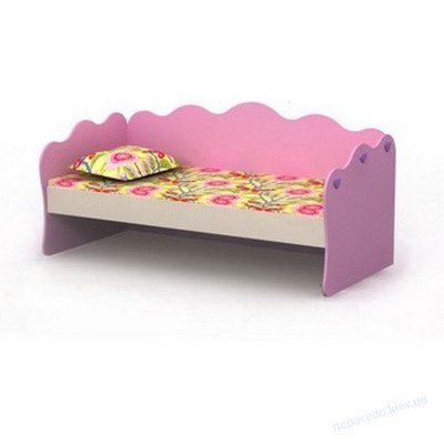 Ліжко зі спинкою Pink