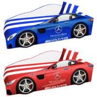 Кровать машина Mercedes Элит 80х170cм с матрасом