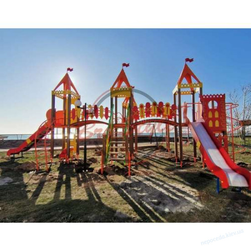 Игровой комплекс “Крепость Люкс” для площадки, фото 4