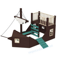 Ігровий комплекс Корабель Штандарт дитячий з вітрилами