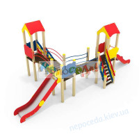 Игровая детская площадка "Маша и Медведь"