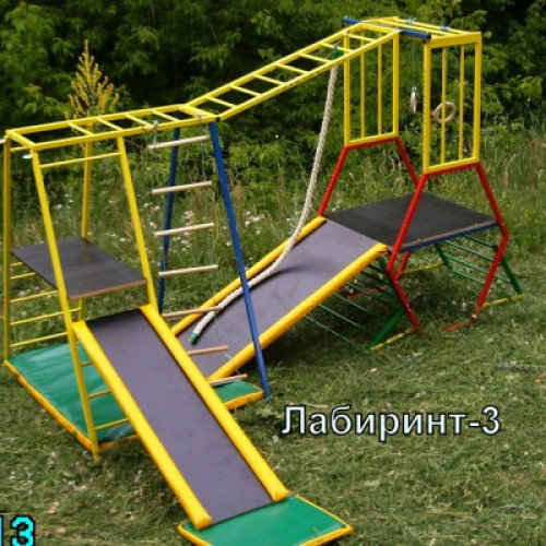 Игровой комплекс для улицы Лабиринт 3, фото 4